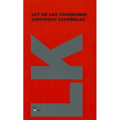 Ley de las sociedades limitadas españolas - Paperback