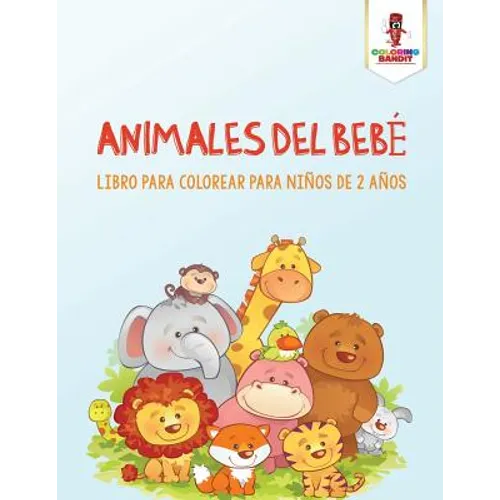 Animales Del Bebé: Libro Para Colorear Para Niños De 2 Años - Paperback - IBook Store