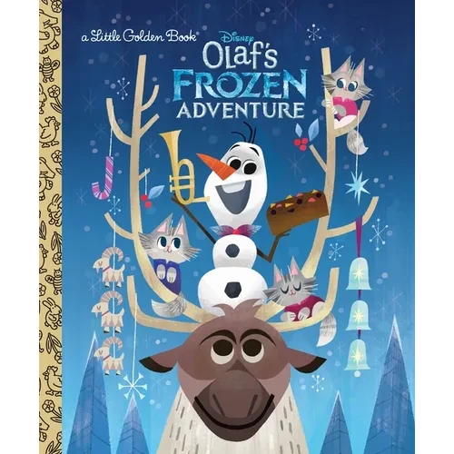 Olaf's Frozen Adventure Little Golden Book (Disney Frozen) - Hardcover