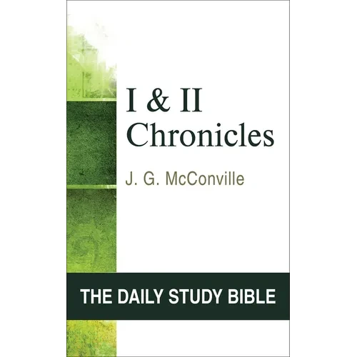 First and Second Chronicles Dsb OT - Paperback