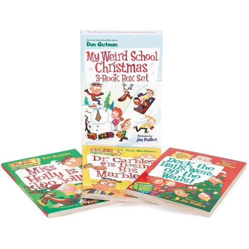 My Weird School Christmas 3-Book Box Set: Miss Holly Is Too Jolly!, Dr. Carbles Is Losing His Marbles!, Deck the Halls, We're Off the Walls! a Christm - Boxed Set - IBook Store