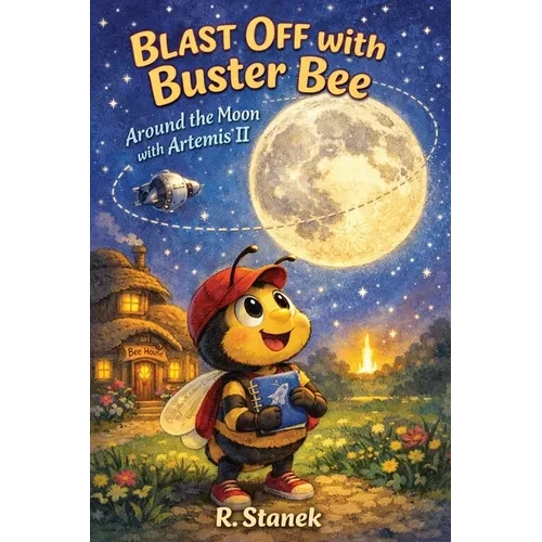 Blast Off With Buster Bee Around the Moon with Artemis II: A Bugville Critters Picture Book About Curiosity, Teamwork, and a Real Journey Around the M - Paperback