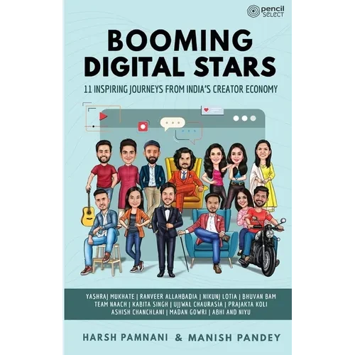Booming Digital Stars: 11 Inspiring Journeys from India's Creator Economy - Paperback