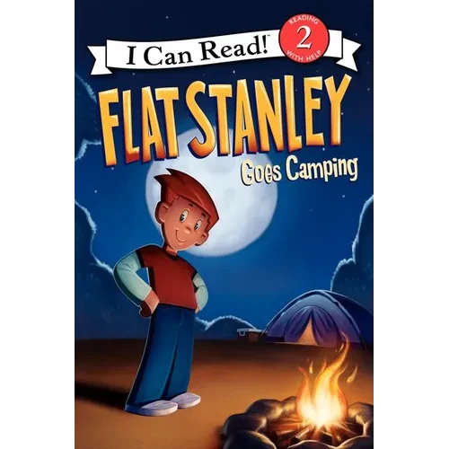 Flat Stanley Goes Camping - Paperback