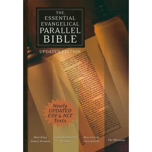 Essential Evangelical Parallel Bible-NKJV/ESV/NLT/MS - Hardcover