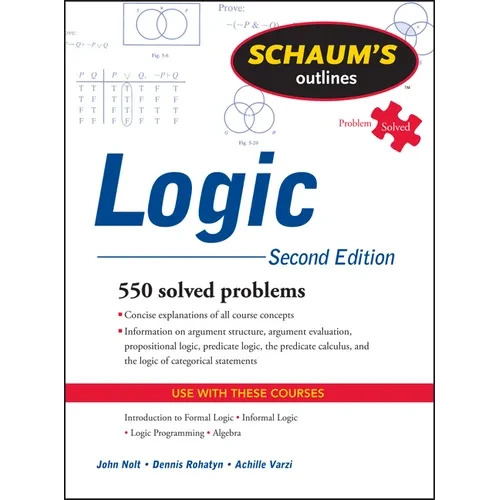 Schaum's Outline of Logic, Second Edition - Paperback