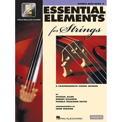 Essential Elements for Strings Book 2 Double Bass Method with Eei Beginner to Intermediate Bas