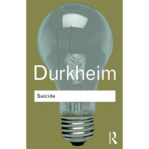 Suicide: A Study in Sociology - Paperback - IBook Store