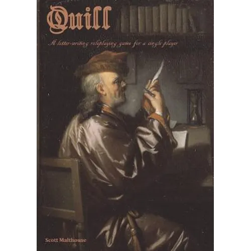 Quill: A Letter-Writing Roleplaying Game for a Single Player - Paperback - IBook Store
