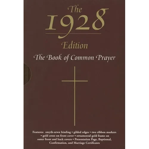 The 1928 Book of Common Prayer - Bonded Leather