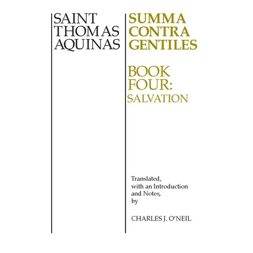 Summa Contra Gentiles: Book Four: Salvation - Paperback - IBook Store