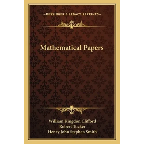 Mathematical Papers - Paperback