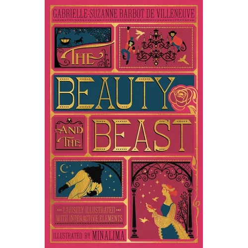 Beauty and the Beast, the (Minalima Edition): (Illustrated with Interactive Elements) - Hardcover