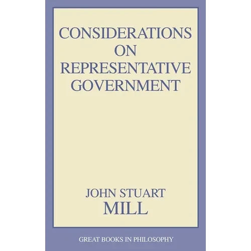 Considerations on Representative Government - Paperback