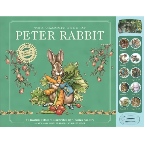 The Classic Tale of Peter Rabbit: A Press and Play Storybook - Hardcover