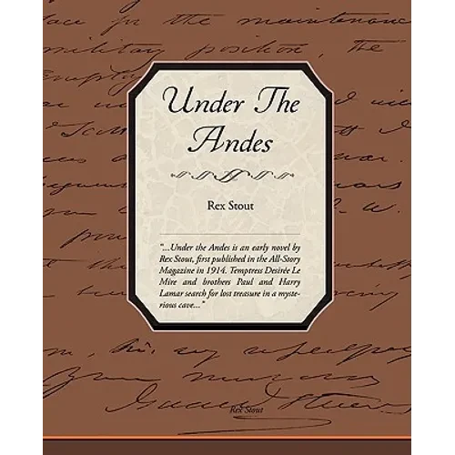 Under the Andes - Paperback