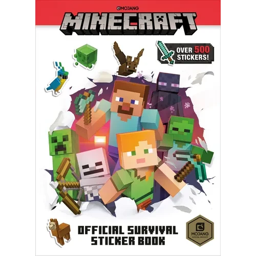 Minecraft Official Survival Sticker Book (Minecraft) - Paperback