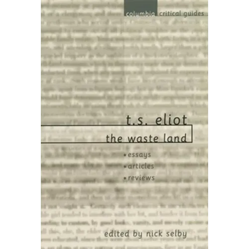 T. S. Eliot: The Waste Land - Paperback - IBook Store