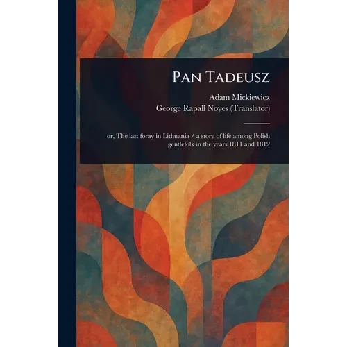 Pan Tadeusz - Paperback