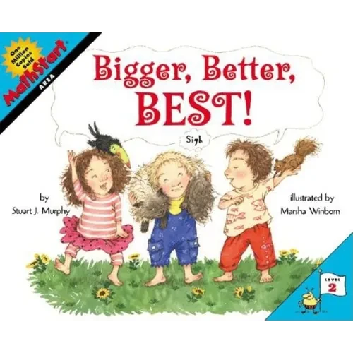 Bigger, Better, Best!: Mathstart Level 2: Area - Paperback