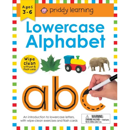 Lowercase Alphabet (Wipe Clean Workbook): An Introduction to Lowercase Letters with Practical Exercises to Do Again and Again