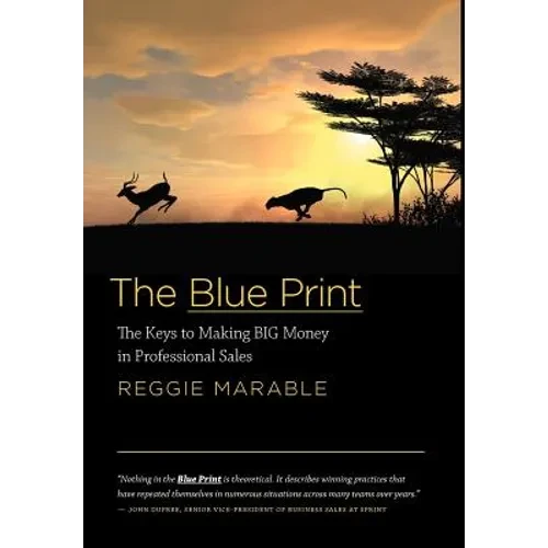 The Blue Print: The Keys to Making BIG Money in Professional Sales - Hardcover