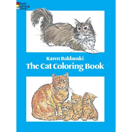 The Cat Coloring Book - Paperback