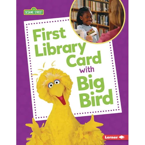 First Library Card with Big Bird