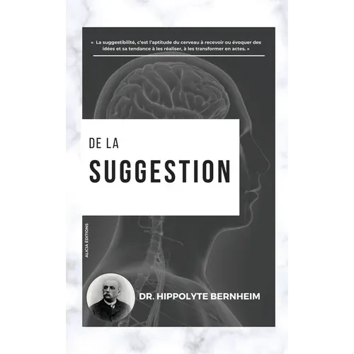 De la suggestion - Hardcover