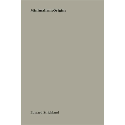 Minimalism: Origins - Paperback - IBook Store