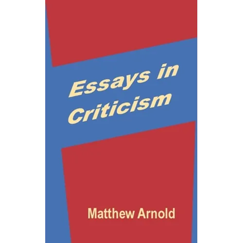 Essays in Criticism - Paperback - IBook Store