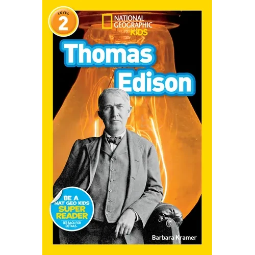 Thomas Edison (National Geographic Kids Readers, Level 2) - Paperback