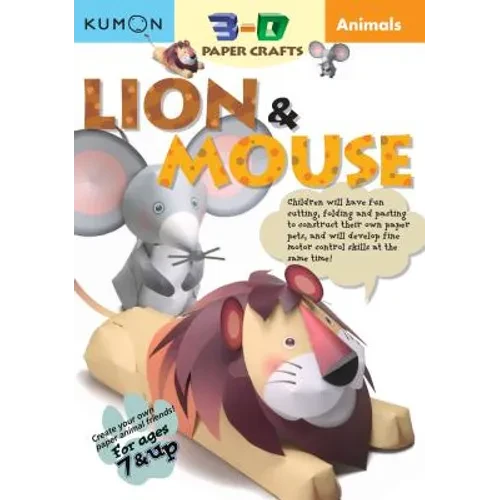 Animals Lion & Mouse - Paperback