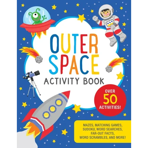 Outer Space Activity Book - Paperback