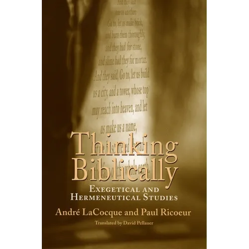 Thinking Biblically: Exegetical and Hermeneutical Studies - Paperback - IBook Store