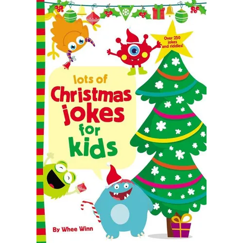 The Lots of Christmas Jokes for Kids: A Funny, Laugh Out Loud Holiday Busy Book for Children with Over 250 Jokes, Riddles, and Puns