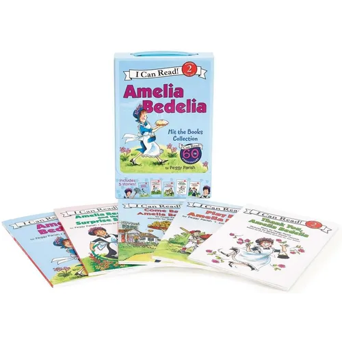 Amelia Bedelia 5-Book I Can Read Box Set #1: Amelia Bedelia Hit the Books - Paperback - IBook Store