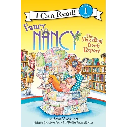 Fancy Nancy: The Dazzling Book Report - Hardcover