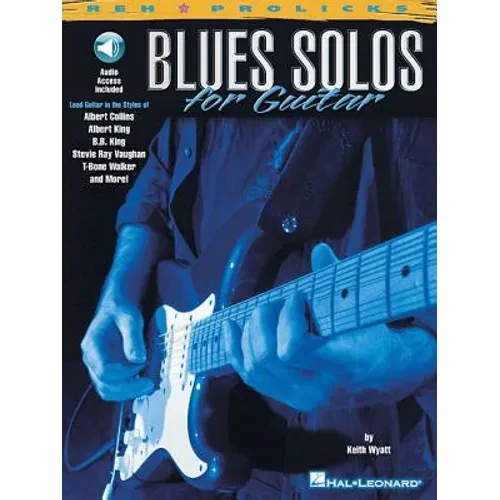 Blues Solos for Guitar Book/Online Audio [With CD] - Paperback