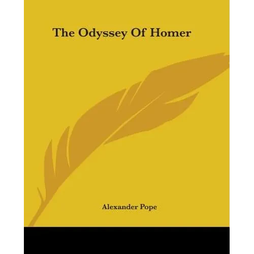 The Odyssey Of Homer - Paperback