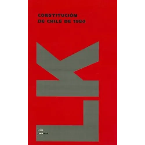 Constitución de Chile de 1980 - Paperback