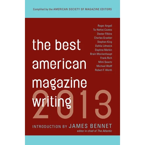 The Best American Magazine Writing 2013 - Paperback - IBook Store