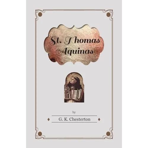 St. Thomas Aquinas - Paperback