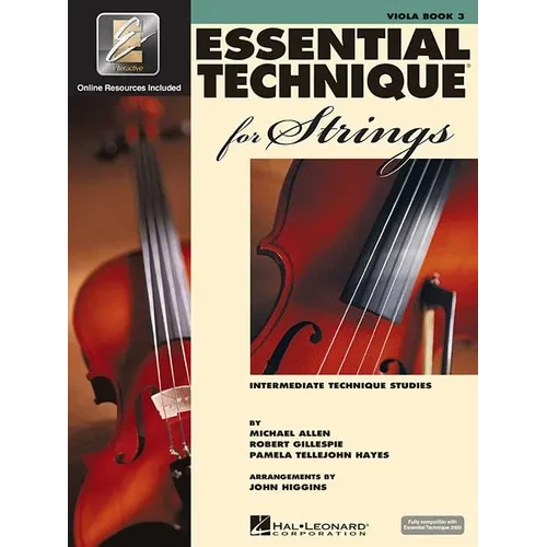 Essential Technique for Strings with Eei - Viola Book/Online Audio - Paperback