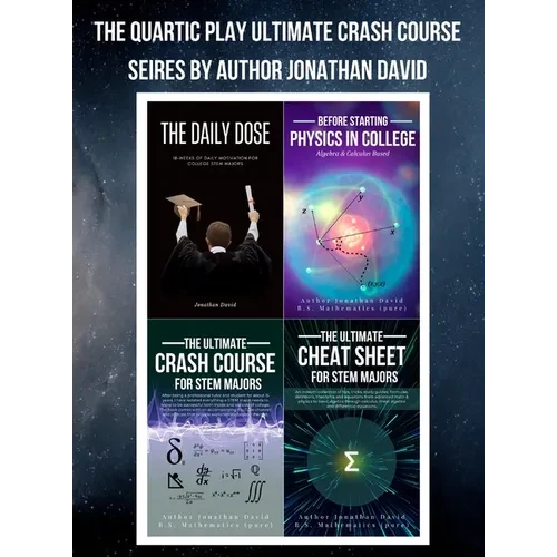 The Quartic Play Ultimate Crash Course Series for STEM Majors - Hardcover
