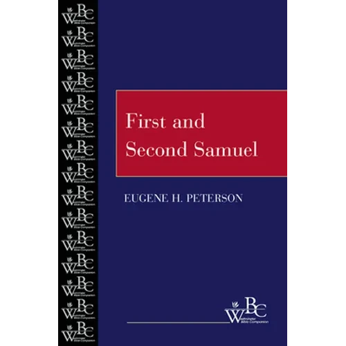 First and Second Samuel - Paperback