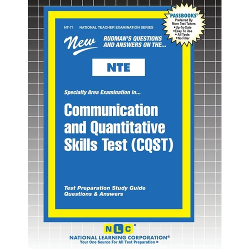 Communication and Quantitative Skills Test (CQST)