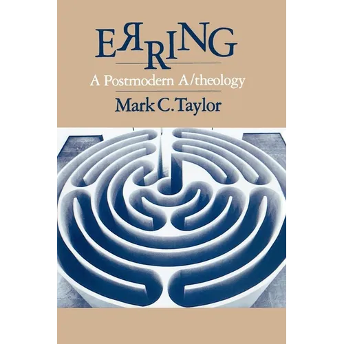 Erring: A Postmodern A/Theology - Paperback - IBook Store