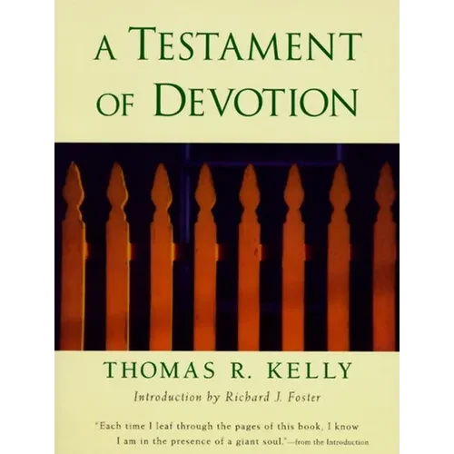 A Testament of Devotion - Paperback