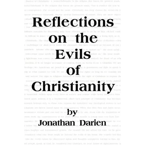 Reflections on the Evils of Christianity - Paperback